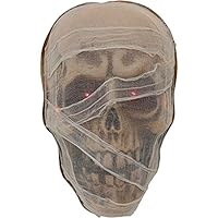 Haunted Hill Farm 2 ft. Scary Animatronic Mummy Head | Lightweight | Halloween Porch Decor | Battery-Operated | Animatronic Props | HHDHSKULL-2LS, Multicolor Haunted Hill Farm 2 ft. Scary Animatronic Mummy Head | Lightweight | Halloween Porch Decor | Battery-Operated | Animatronic Props | HHDHSKULL-2LS, Multicolor