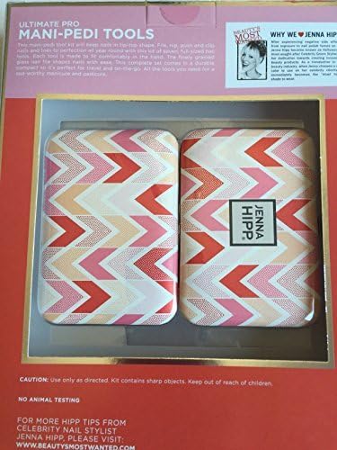 Jenna Hipp Ultimate Pro Mani-Pedi Tools Set (Pink) by Jenna Hip