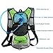 Hydration Pack with 2L Backpack Water Bladder 5 Points Improvement Newly Design Lightweight Outdoor Tactical Survival Reservoir Men Women Kids Camping Hiking Running Biking Bag (Green)