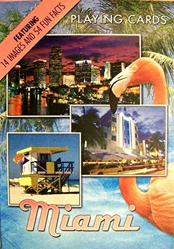 Miami Florida Souvenir Playing Cards