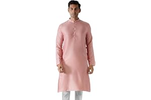 KISAH Men's Kurta - Traditional Indian Ethnic Wear for Men - Ideal for Weddings, Festivals & Celebrations
