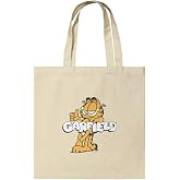 GRAPHICS &amp; MORE Garfield with Logo Grocery Travel Reusable Tote Bag