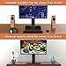 2 Pack Single LCD Computer Monitor Free-Standing Desk Stand Riser for 13 inch to 32 inch Screen with Swivel, Height Adjustable, Rotation, Holds One (1) Screen up to 77Lbs(HT05B-201)thumb 2