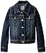 The Children's Place Big Girls' Denim Jacket, Odyssey, Large/10-12