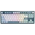 Montech MKey TKL Mechanical Gaming Keyboard: Customizable RGB LED, Premium MDA Profile PBT Keycap, Hot-Swappable Gateron G Red Pro 2.0 Pre-lubed Switches, Osaka Castle Theme, Freedom (MK87FR)