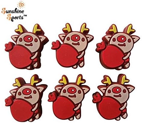 Sports Edition Tennis Vibration Dampeners (Red Bag Rudolph)