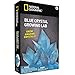 NATIONAL GEOGRAPHIC Blue Crystal Growing Lab - DIY Crystal Creation - Includes Real Calcite Crystal Specimen