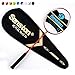 Senston N80 Badminton Racket Carbon-Fiber Badminton Racquet, Single Professional Badminton Racket