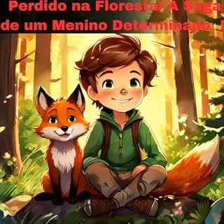 Livro Perdido na floresta: A saga de um menino determinado