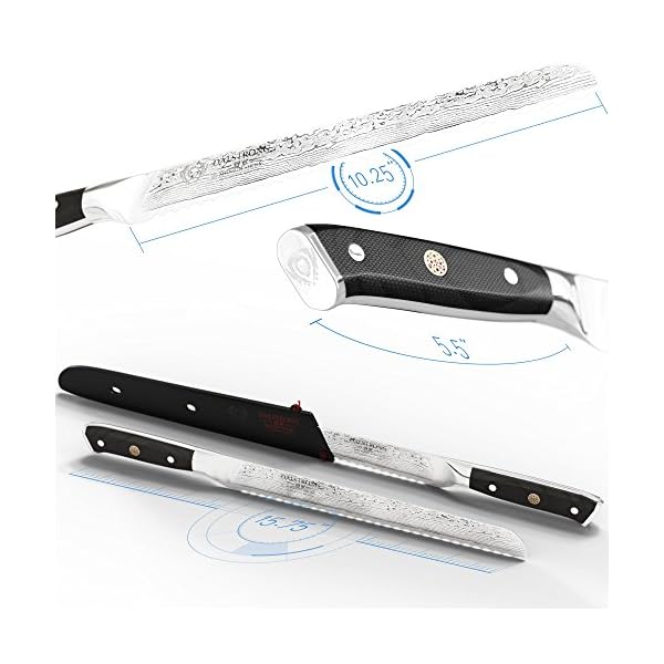Dalstrong Serrated Bread Knife 10.25 inch Shogun Series Deli