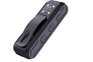 Body Camera with Audio and Video Recording, HD 1080P Body Cam with Auto Night Vision, Motion Detection, Personal Camcorder Sp