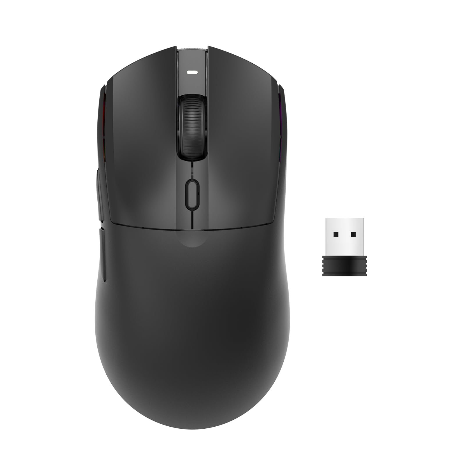 Photo 1 of AJ139PRO Dual-Mode 2.4G/Wired Gaming Mouse, 59g Lightweight Design, PAW3395 Sensor, 26K DPI, 300mAh Battery with 40-Hour Battery Life for Windows, Mac Gamer.