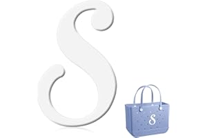 Alixumiss Decorative Lettering Charms for Bogg Bag, Alphabet Lettering Accessories, Decorative Bogg Bag Charms Insert Alphabet Lettering, Alphabet 3D Letters for Personalizing Handbag DIY