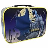 WL SS-WL-25552 Batman Protecting Gotham City Collectible Super Hero Tin Tote, 10