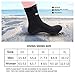 IREENUO Diving Socks 3mm Neoprene Beach Water Socks Youth for Men Women Boys Girls Kids Water Sports Paddle Boarding Kiteboarding Wakeboarding Kayaking (Black, L)