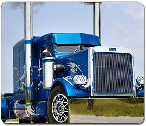 Mouse Pads Art Customized 16932 Peterbilt Truck Car High Quality Eco Friendly Neoprene Rubber Mouse Pad Desktop Laptop Mousepads Comfortable Computer Cute Mouse Mat Gaming Mouse pad