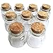 Luo House 10PCS 15ml Cute Small Cork Stopper Glass Bottle Vials Jars with Cork 30x40mm