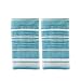 SKL Home by Saturday Knight Ltd. Seabrook Stripe 2-Piece Hand Towel Set, Teal 2 Count