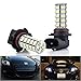 econoLED 2 PCS 6000K Halogen Xenon Super White 68 SMD LED 3528 9006 HB4 LED Bulbs DRL Daytime Running Fog Lights Driving Lamps New