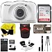 Nikon COOLPIX W100 Waterproof Digital Camera (White) + 32GB Card + Battery with Charger + Kitthumb 1