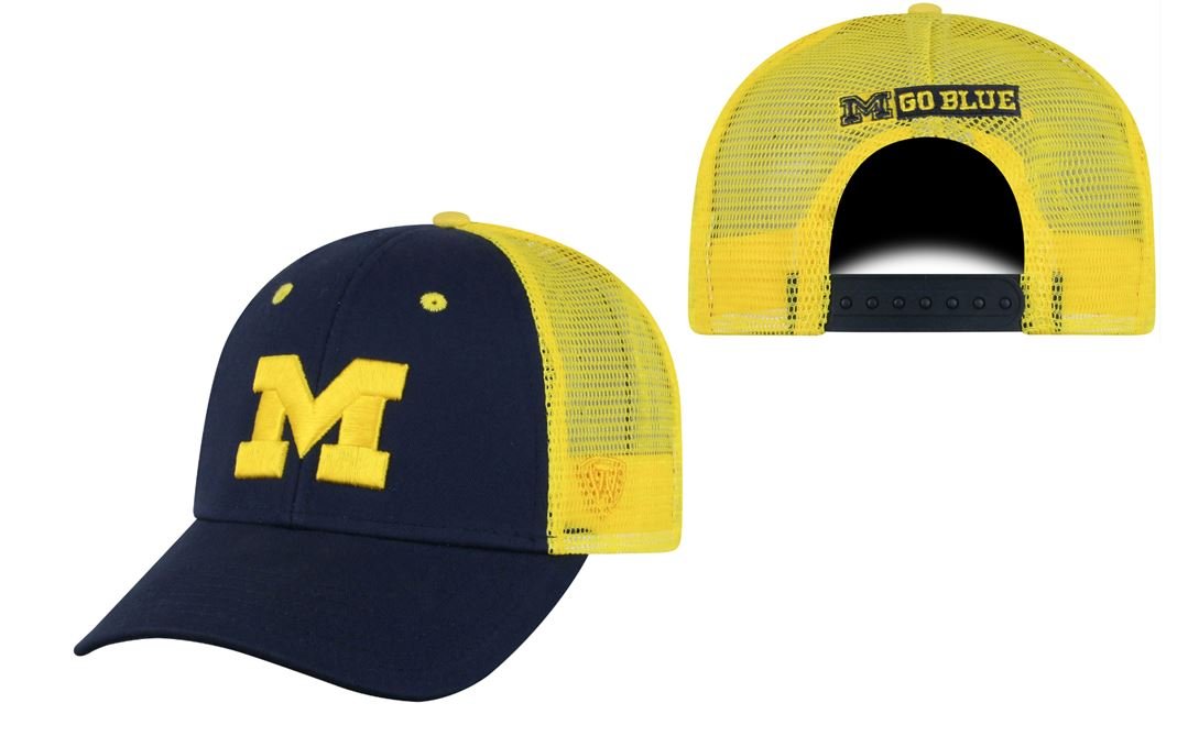 Top of the World Adult NCAA Team Spirit Structured Fit Meshback Hat Team Color