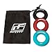 Hand Grip Strengthener Rings,A Forearm Wrist & Finger Exerciser,Life Time Warranty!Perfect Trainer for Rock Climbing, Athletes & Musicians Stress Relief & Rehabilitation,Set of 3 Resistance Levels