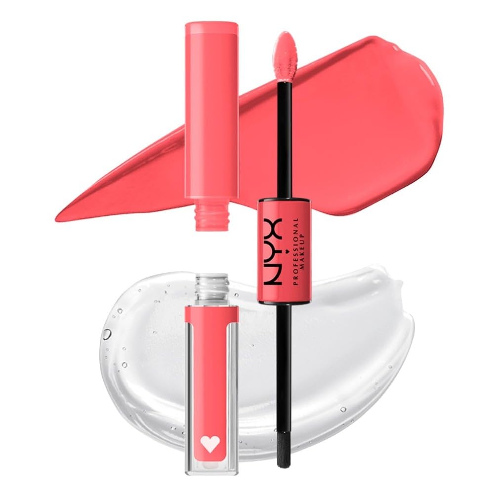NYX Professional Makeup Lip Gloss, High Pigment, Long Lasting Lip Shine, No Transfer, Shine Loud, Glass Shine, Upto 16H Wear, Vegan Formula, Shade: 01 Born To Hustle — image 1