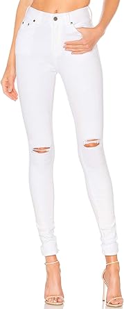 Mujer Jeans Skinny Rotos Vaquero Elastico Stretch Mujer Jeggings