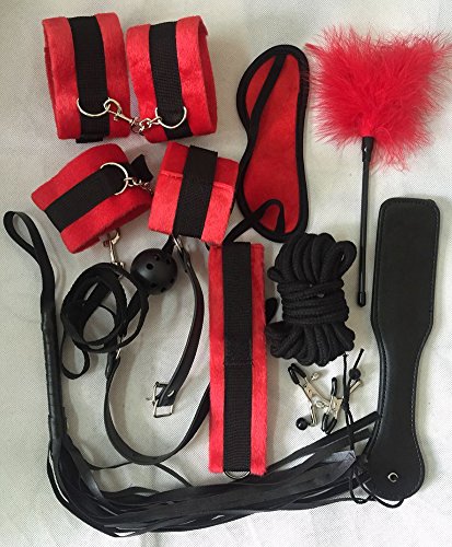 Handcuffs kit(red) - under bed system (11 in 1) - hand …