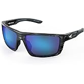 KastKing Waccamaw Polarized Bifocal Sunglasses for Men Women, Wrap Design | Bifocal x1.5 x2.0 x2.5 Magnifications, PuriVex Water &amp; Salt Repellent, PC Lenses, UV Protection, Reader Sunglasses
