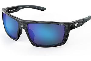 KastKing Waccamaw Polarized Bifocal Sunglasses, x1.5 x2.0 x2.5 Magnifications, Wrap Around Sport Reader Sunglasses for Men