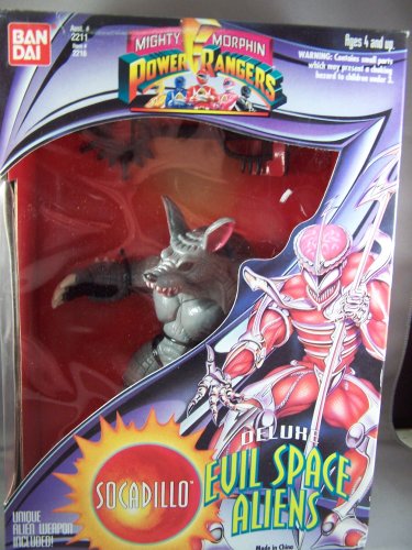 Bandai Mighty Morphin Power Rangers Deluxe Evil Space Aliens Socadillo 1994