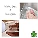 Everstix 8 Piece Adhesive Designer Wall Hooks, Transparent Super Heavy Duty No Scratch, Nail Free, Waterproof, Oil Proof, for Bathroom, Kitchen, Summer/Winter Clothing and More, 13.2 lb./6 kg