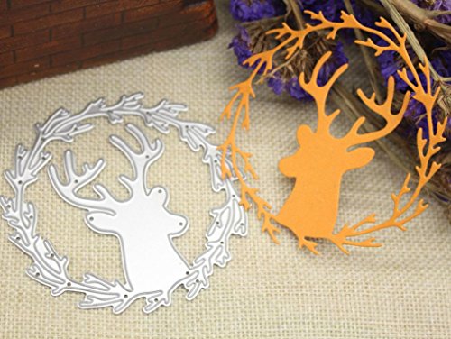 Merry Christmas Metal Cutting Dies Stencils Scrapbooking Embossing DIY Crafts by TOPUNDER B