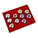 Coz' Place Set of 10 Pieces Naruto Cosplay Uchiha Itachi Akatsuki Member Ring Set