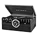 Victrola 6-in-1 Wood Bluetooth Mid Century Record Player with 3-Speed Turntable, CD, Cassette Player and Radiothumb 3