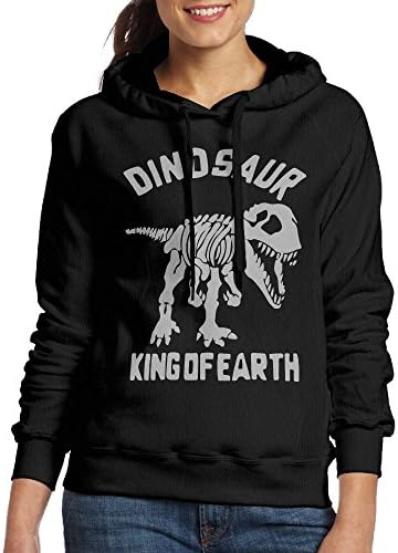 Dinosaur King Of Earth 2017 New Funny Printed Women's Pullover Hoodie