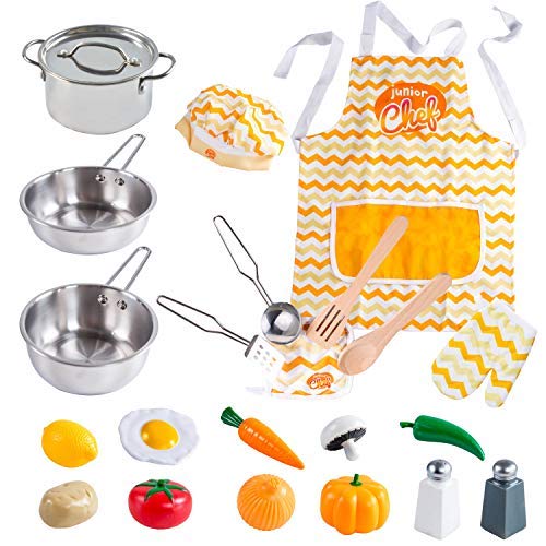 4 Accessories+Stainless+Cookware+Utensils+Learning