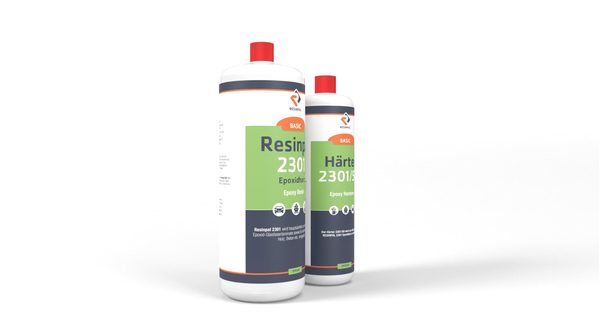 Epoxidharz Resinpal 2301 mit Härter + Mischbecher + Rührstab | 1,5 kg Epoxy Set | Transparent & Glasklar | Zum Laminieren & Gießen | Komplett für Anfänger & Profis | Kunstharz Made in Germany 9