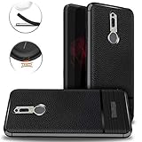 Huawei Mate RS Case,Shinwo Litchi Pattern Leather Rugged Shockproof Soft TPU Cover Case for Huawei Mate RS - Black
