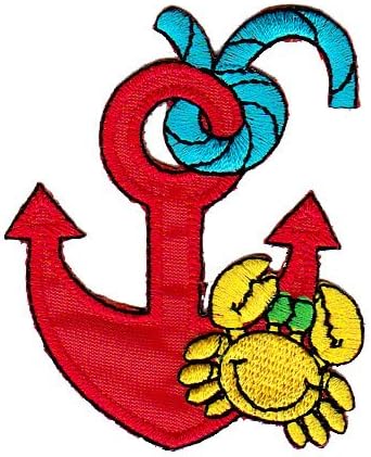 Anker Crab Iron-On Transfer Patch Applique