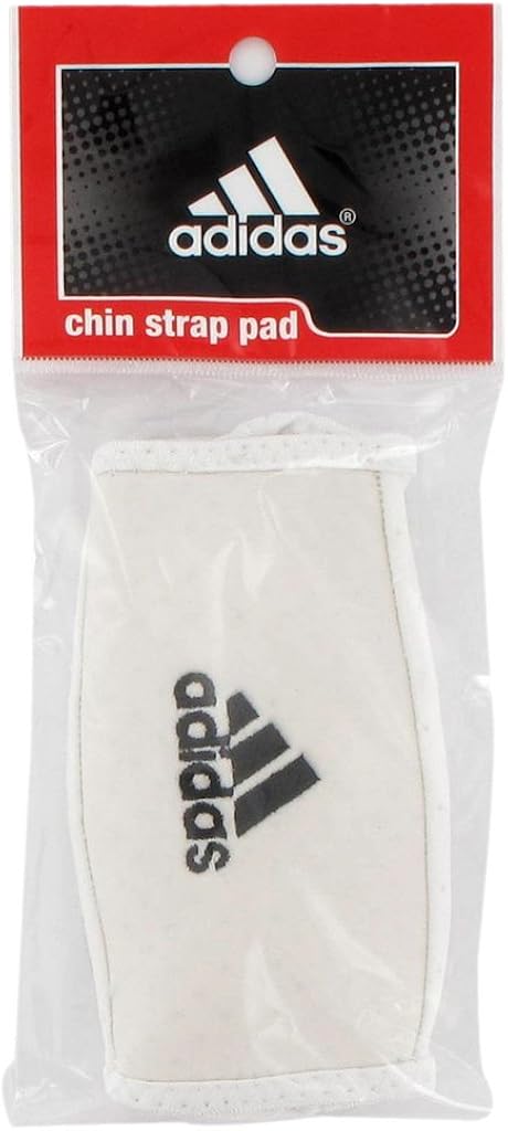 adidas Unisex Football Chin Strap, White, ONE SIZE: Clothing