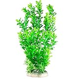 CNZ Aquarium Fish Tank Decoration Ornament, Artificial Plastic Plant, 14