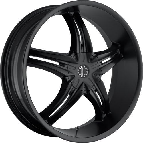 26" INCH 2CRAVE N15 SATIN BLACK WHEELS RIMS &amp; TIRE PACKAGE - LEXANI FORGIATO ASANTI GIOVANNA
