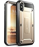 iPhone X Case, SUPCASE Full-body Rugged Holster Case with Built-in Screen Protector for Apple iPhone X (2017 Release), Unicorn Beetle PRO Series - Retail Package