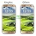 Galaxy S7 Edge Screen Protector, KingAcc Full Coverage 3D Screen Protector for Samsung Galaxy S7 Edge (2-Pack)
