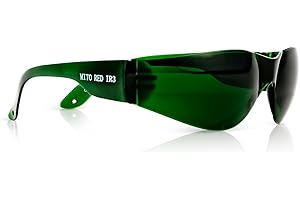 Mito Red Light Therapy Glasses - Eye Protection for Red Light (600nm-900nm) - Goggles