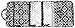 Vera Bradley Women's Cotton Hanging Organizer, Concerto, One Size