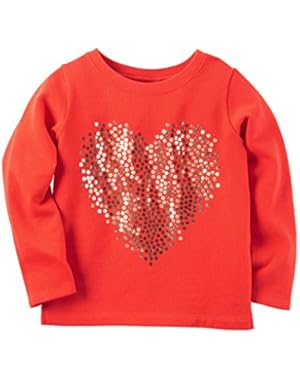 Girl's Long Sleeve Sequin 