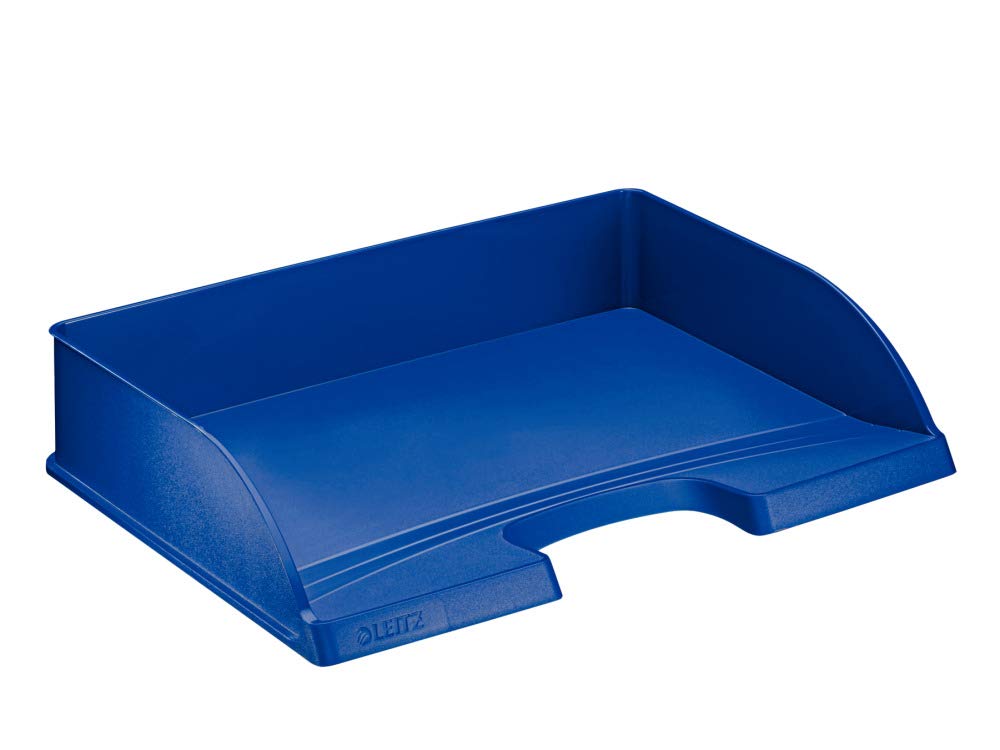 Leitz A4 Landscape Letter Tray, Blue, Plus Range, 52180035
